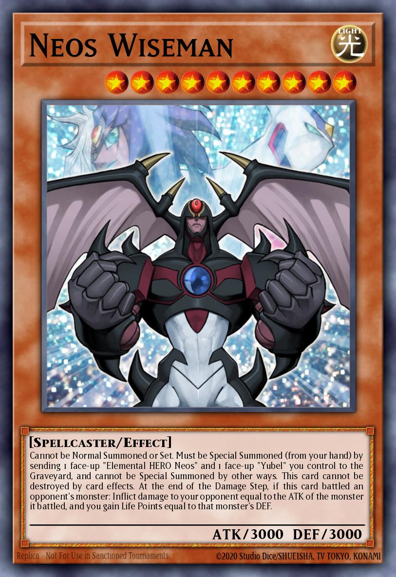 Neos Wiseman LCGX-EN040 – Legendary Collection 2: The Duel Academy Years Mega Pack