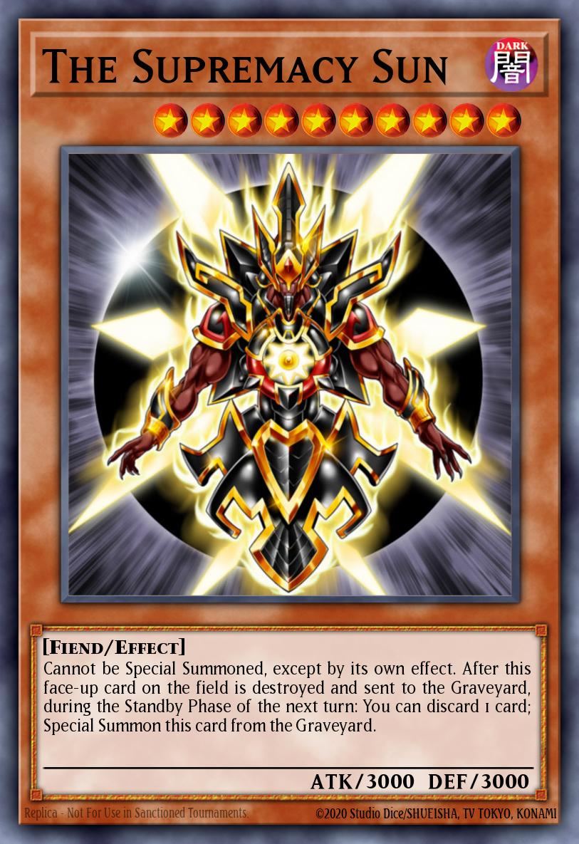 The Supremacy Sun JUMP-EN057 – Shonen Jump Vol. 10, Issue 1 promotional card