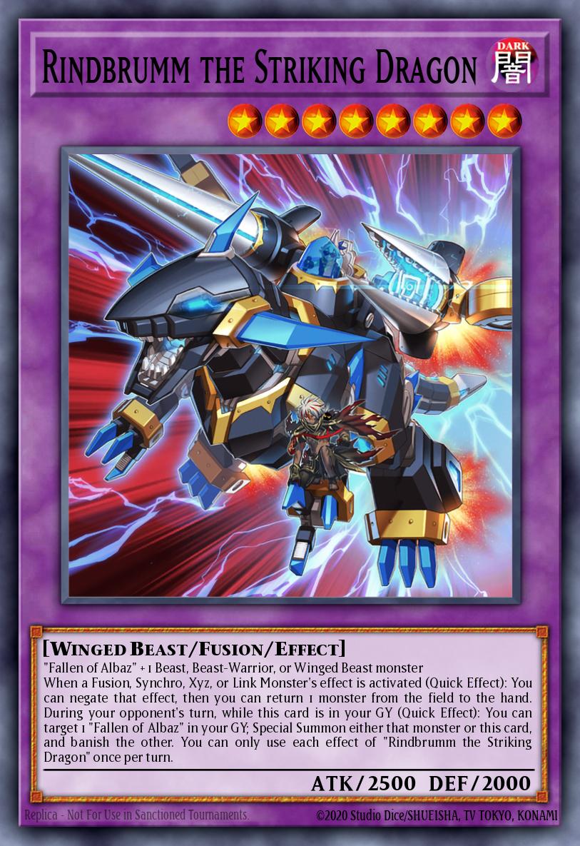 Rindbrumm the Striking Dragon RA02-EN025 – 25th Anniversary Rarity Collection II