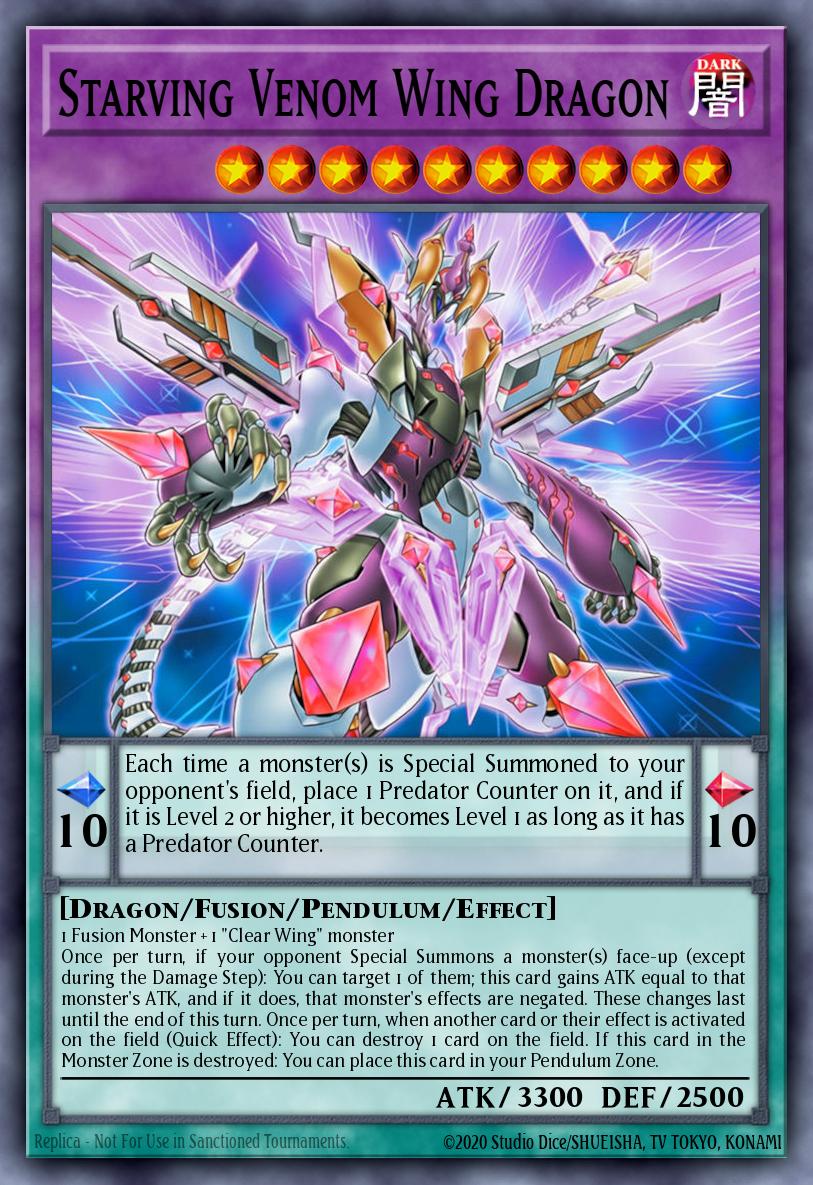 Starving Venom Wing Dragon BLZD-EN031 – Blazing Dominion