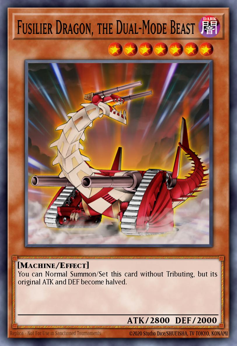 Fusilier Dragon, the Dual-Mode Beast DR3-EN091 – Dark Revelation Volume 3