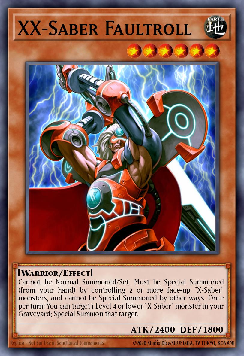 XX-Saber Faultroll L26D-ENX04 – Legendary Modern Decks 2026