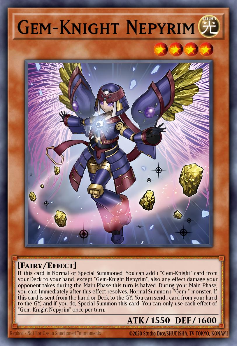 Gem-Knight Nepyrim MAMO-EN057 – Magnificent Monsters