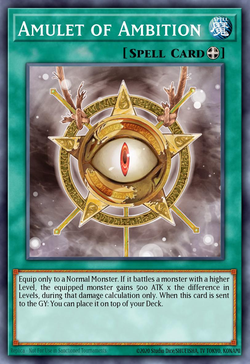 Amulet of Ambition SS03-ENB23 – Speed Duel Starter Decks: Ultimate Predators