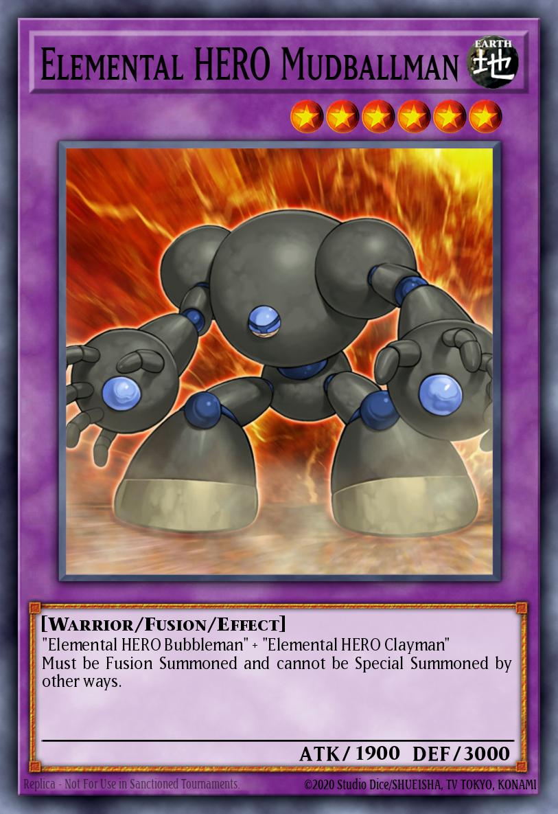 Elemental HERO Mudballman MDP2-EN002 – McDonald's Promotional Cards 2