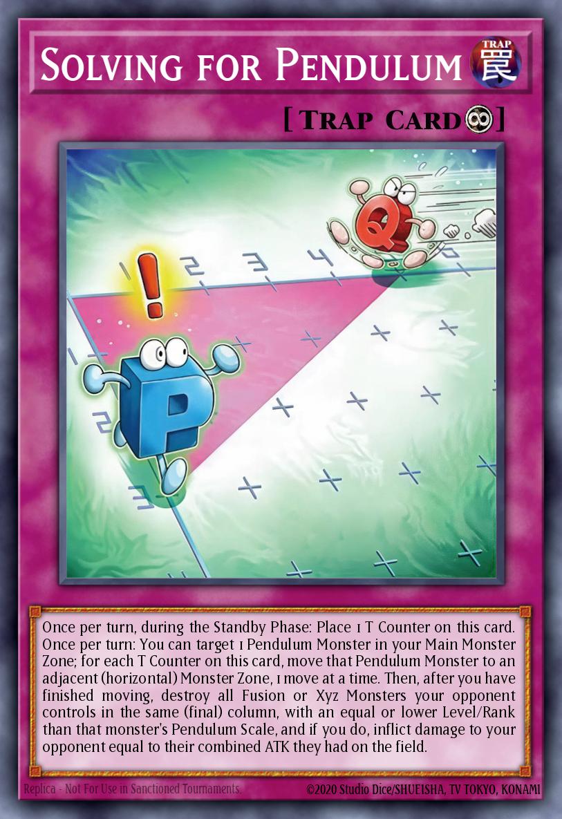 Solving for Pendulum BLZD-EN080 – Blazing Dominion