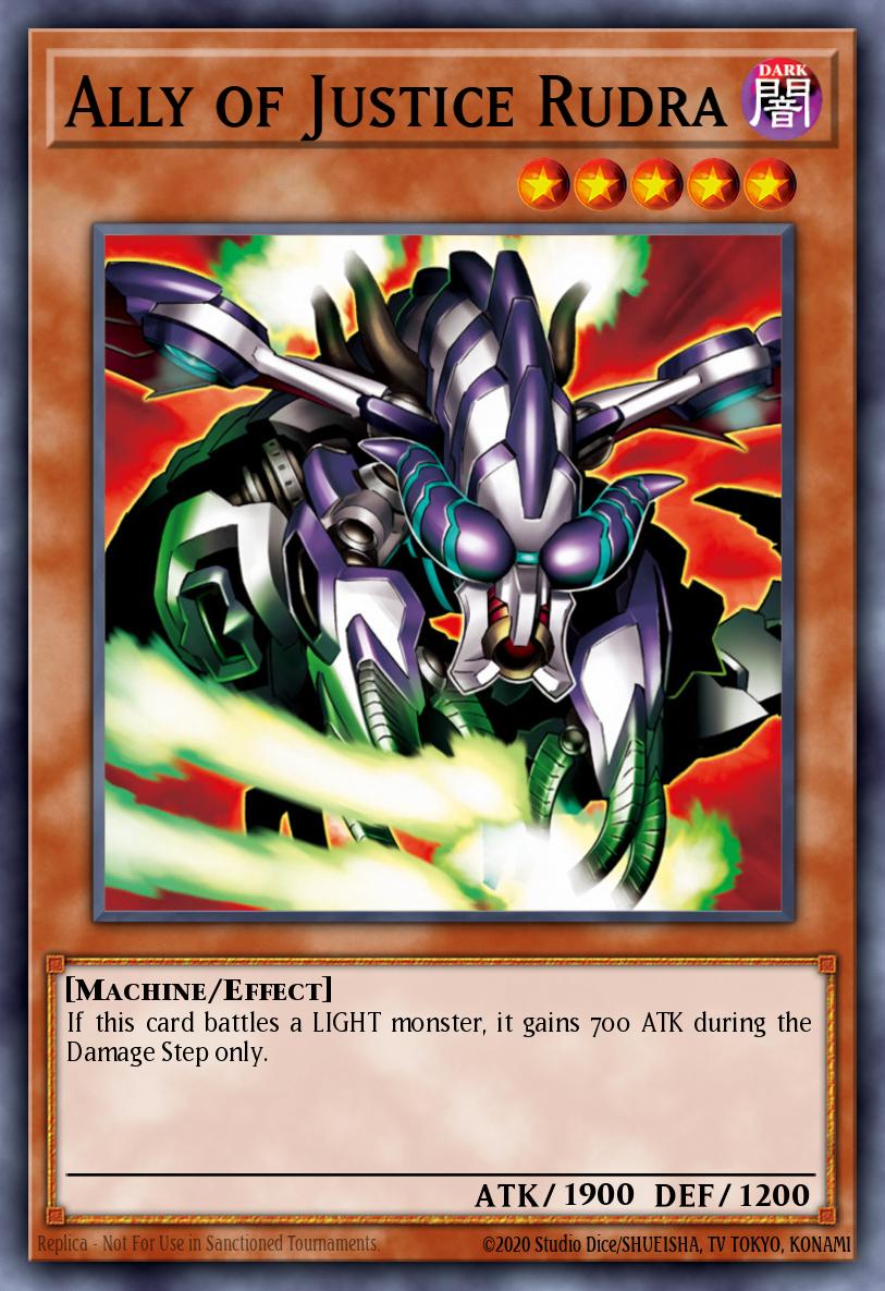 Ally of Justice Rudra DT01-EN025 – Duel Terminal 1