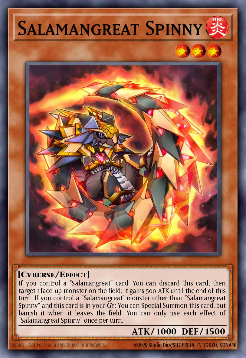 Salamangreat Spinny SDSB-EN004 – Structure Deck: Soulburner
