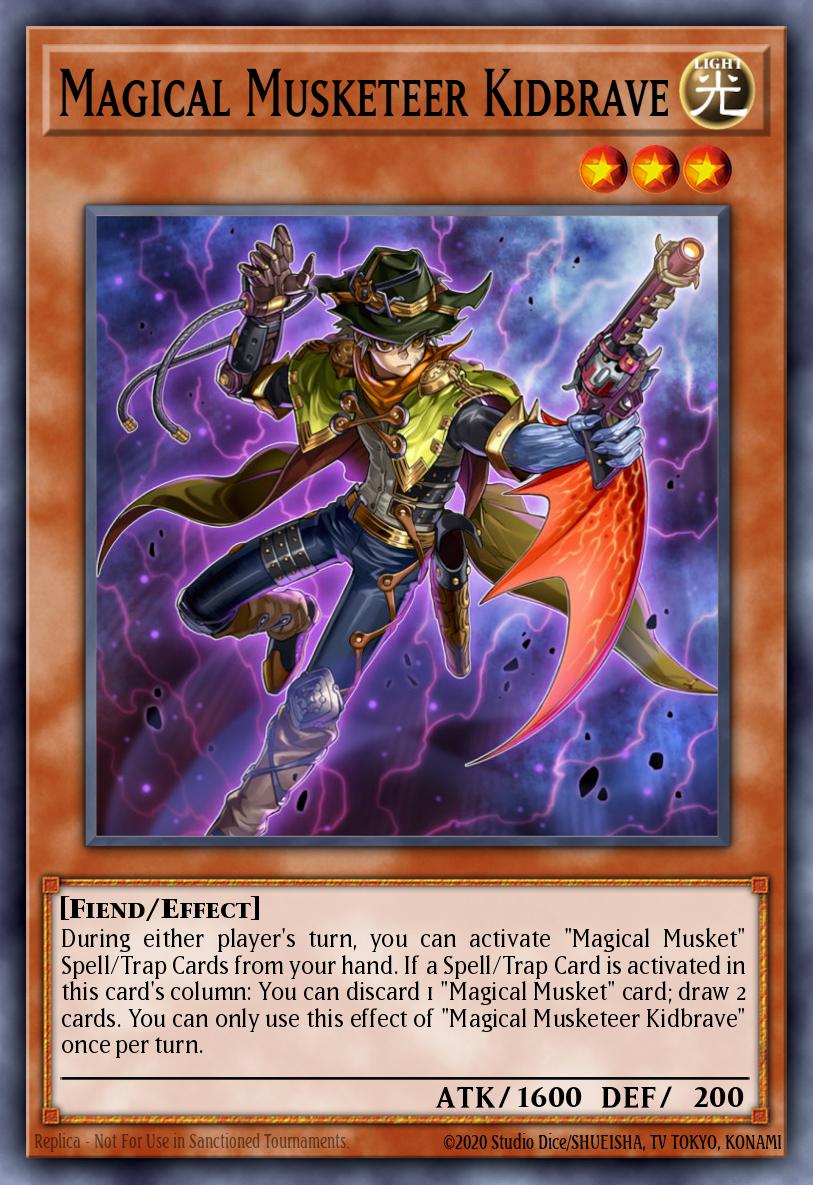 Magical Musketeer Kidbrave SPWA-EN018 – Spirit Warriors