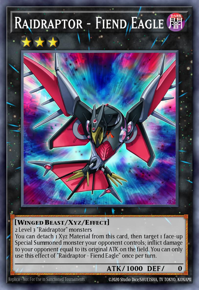 Raidraptor - Fiend Eagle DOCS-EN051 – Dimension of Chaos