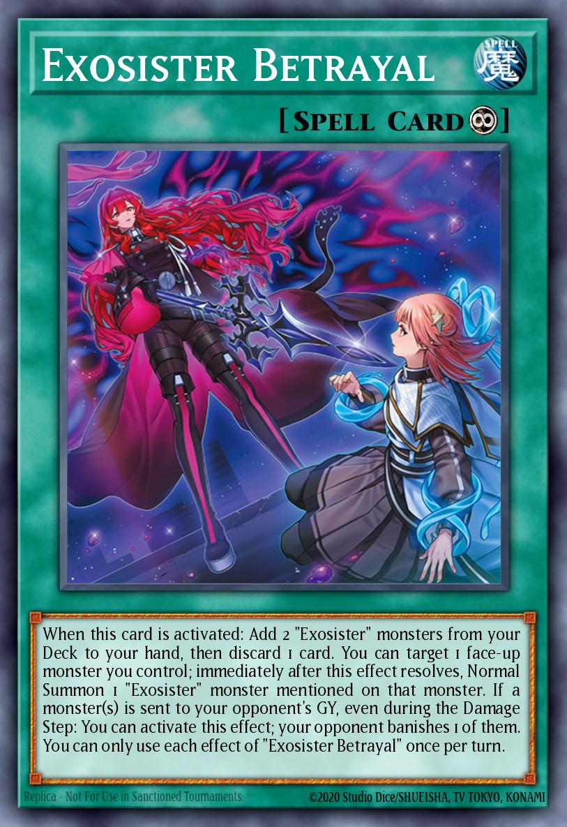 Exosister Betrayal BLGG-EN130 – Battles of Legend: Glorious Gallery