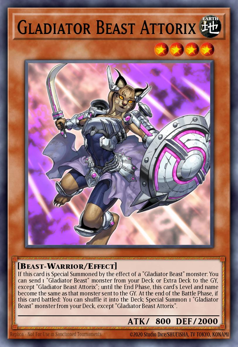 Gladiator Beast Attorix CHIM-EN012 – Chaos Impact