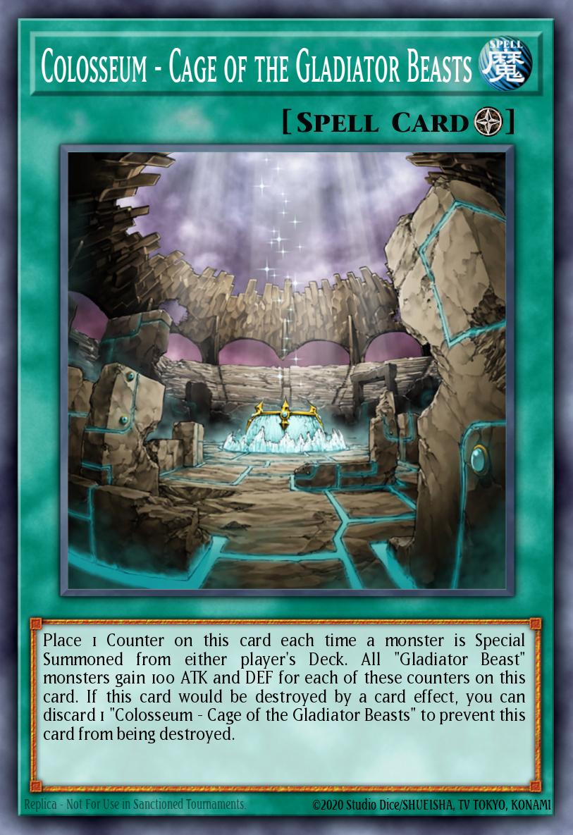 Colosseum - Cage of the Gladiator Beasts GLAS-EN054 – Gladiator's Assault