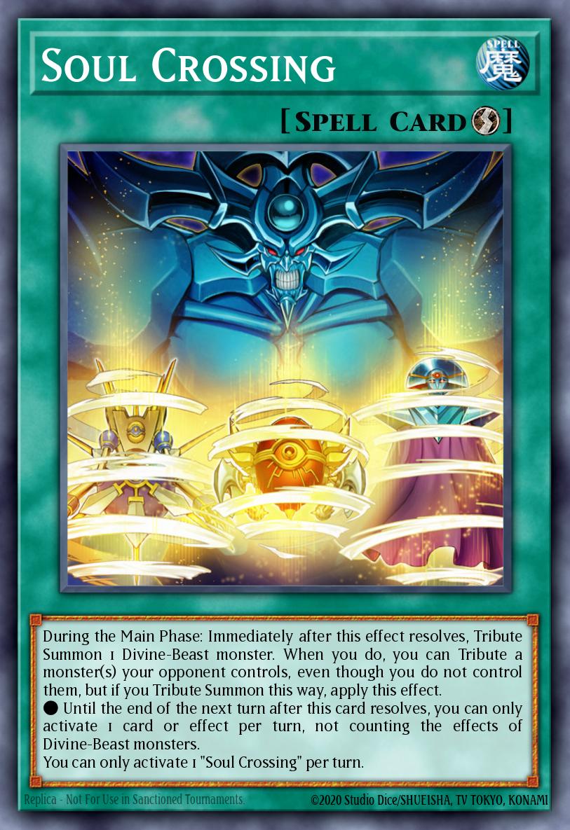 Soul Crossing EGS1-EN002 – Egyptian God Deck: Slifer the Sky Dragon