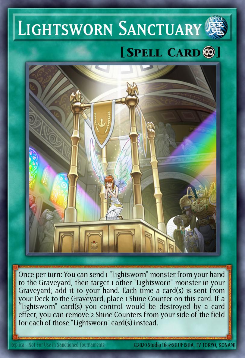 Lightsworn Sanctuary SDLI-EN024 – Realm of Light Structure Deck