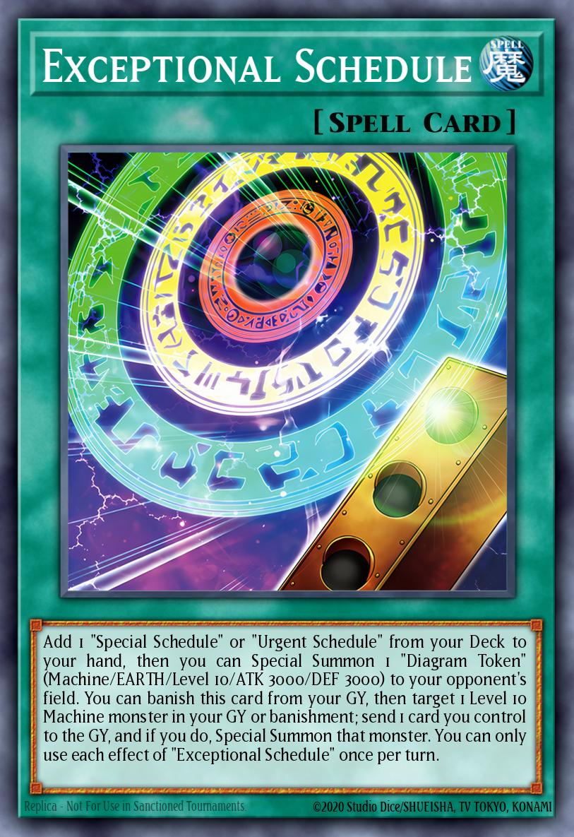Exceptional Schedule BLZD-EN054 – Blazing Dominion