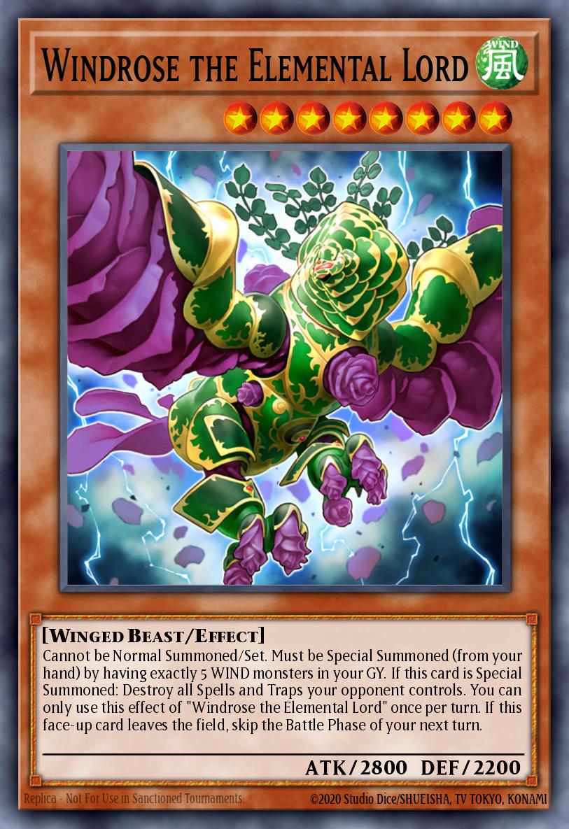 Windrose the Elemental Lord BLRR-EN070 – Battles of Legend: Relentless Revenge