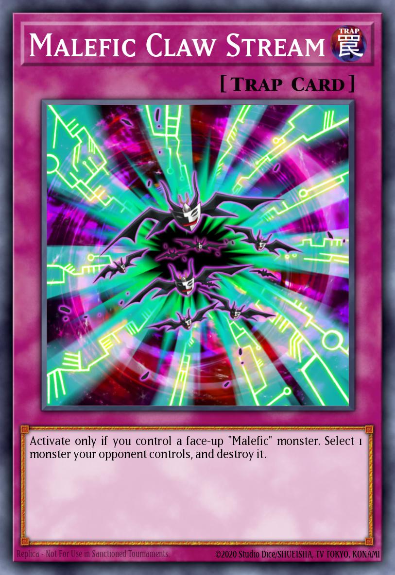 Malefic Claw Stream YMP1-EN009 – Yu-Gi-Oh! 3D Bonds Beyond Time Movie Pack