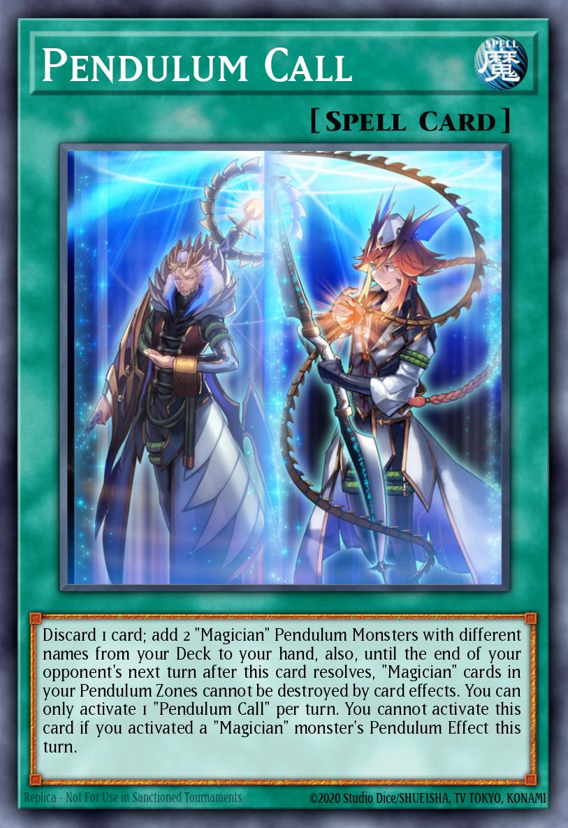 Pendulum Call SDMP-EN026 – Master of Pendulum Structure Deck