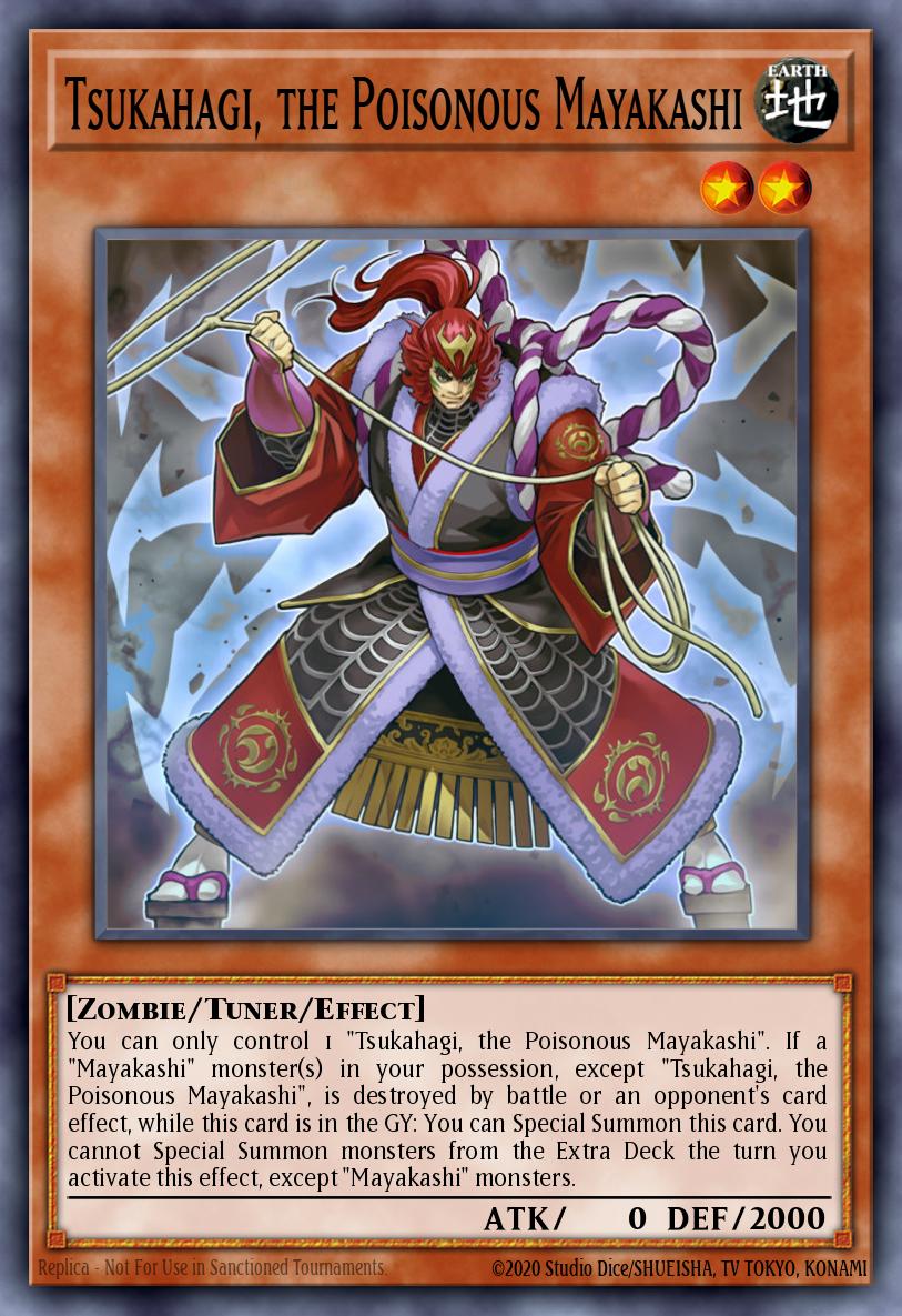 Tsukahagi, the Poisonous Mayakashi HISU-EN028 – Hidden Summoners