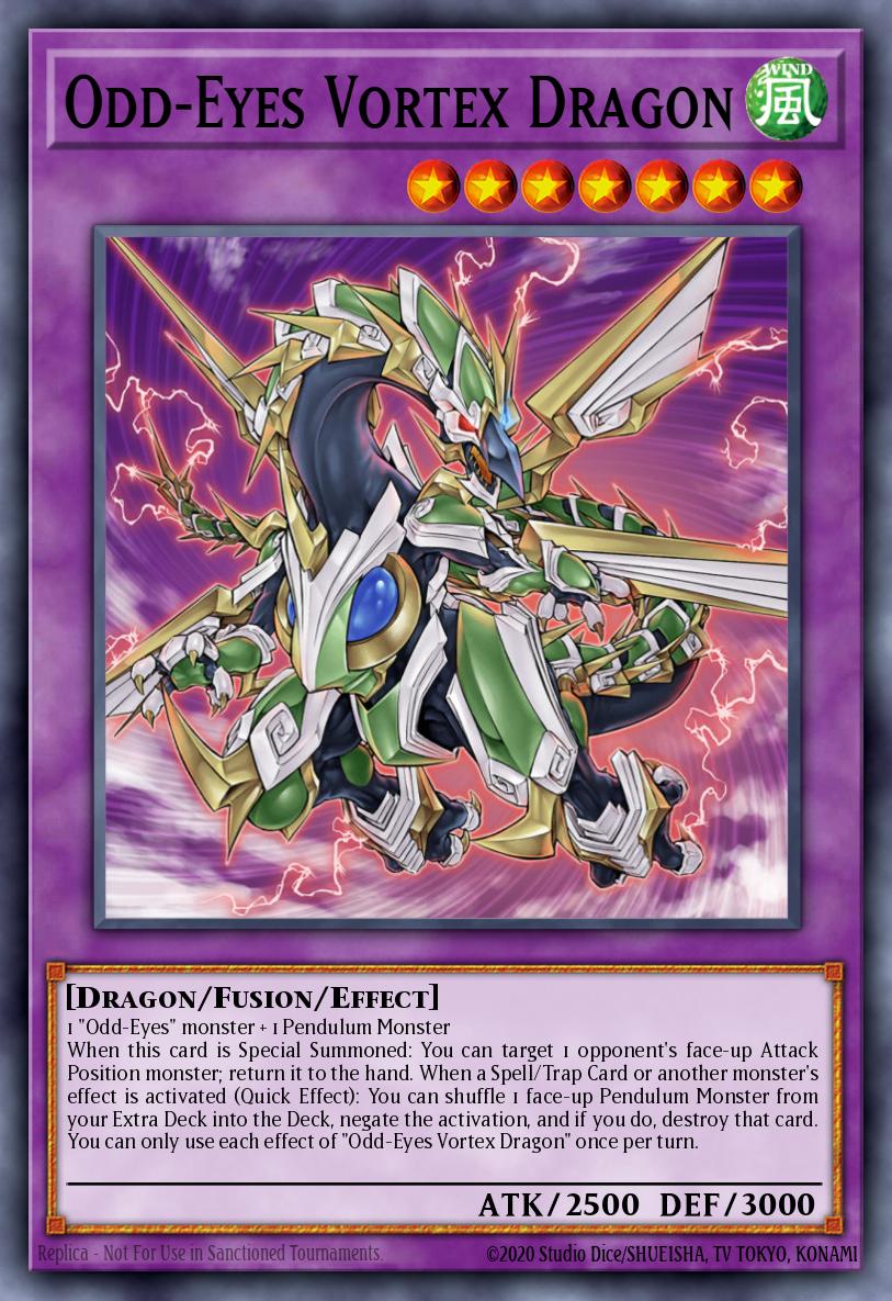 Odd-Eyes Vortex Dragon LAVD-ENO24 – Legendary Arc-V Decks