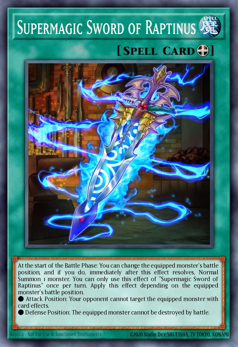 Supermagic Sword of Raptinus TOCH-EN017 – Toon Chaos
