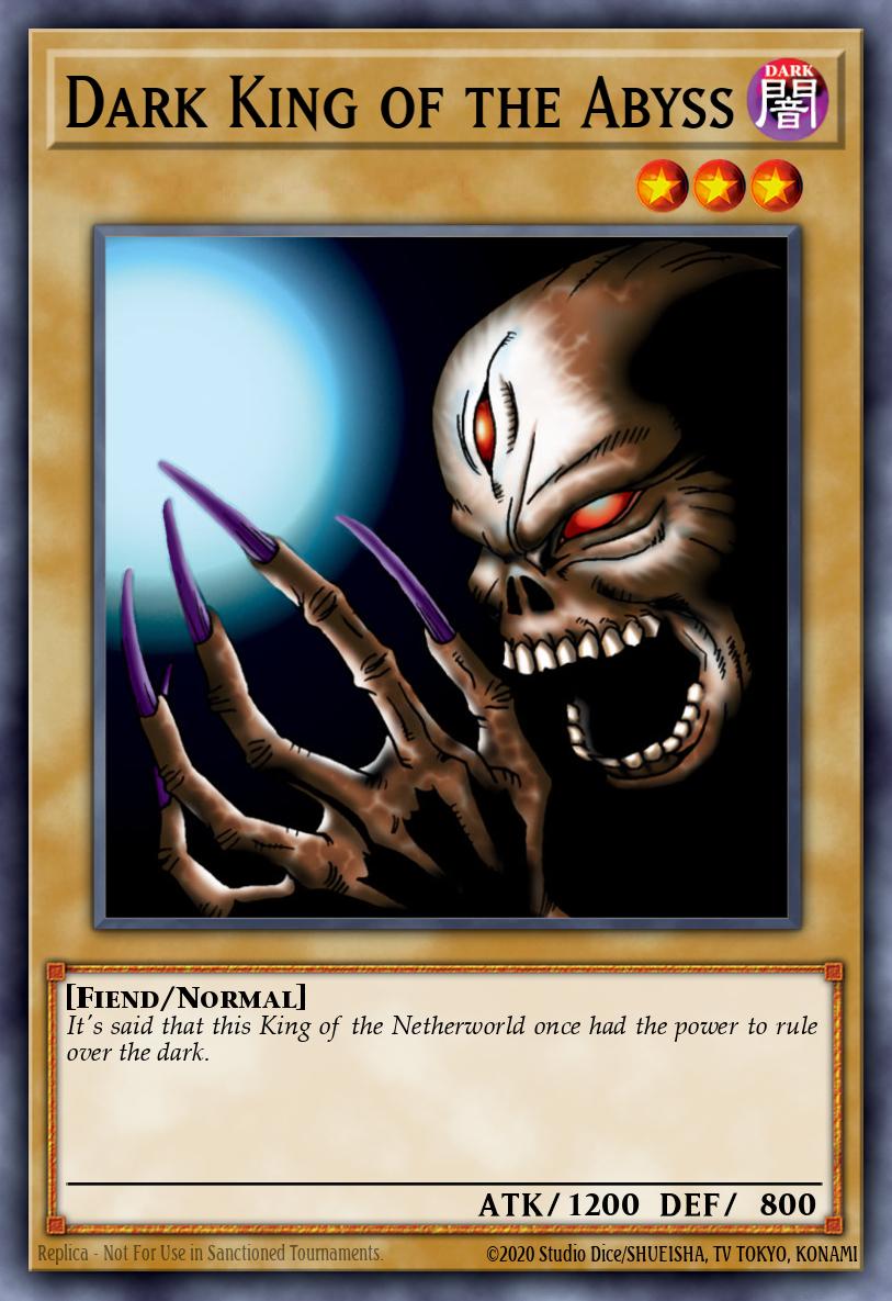 Dark King of the Abyss LOB-EN020 – Legend of Blue Eyes White Dragon