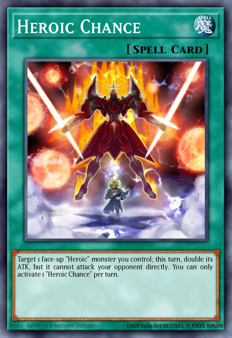 Heroic Chance REDU-EN053 – Return of the Duelist