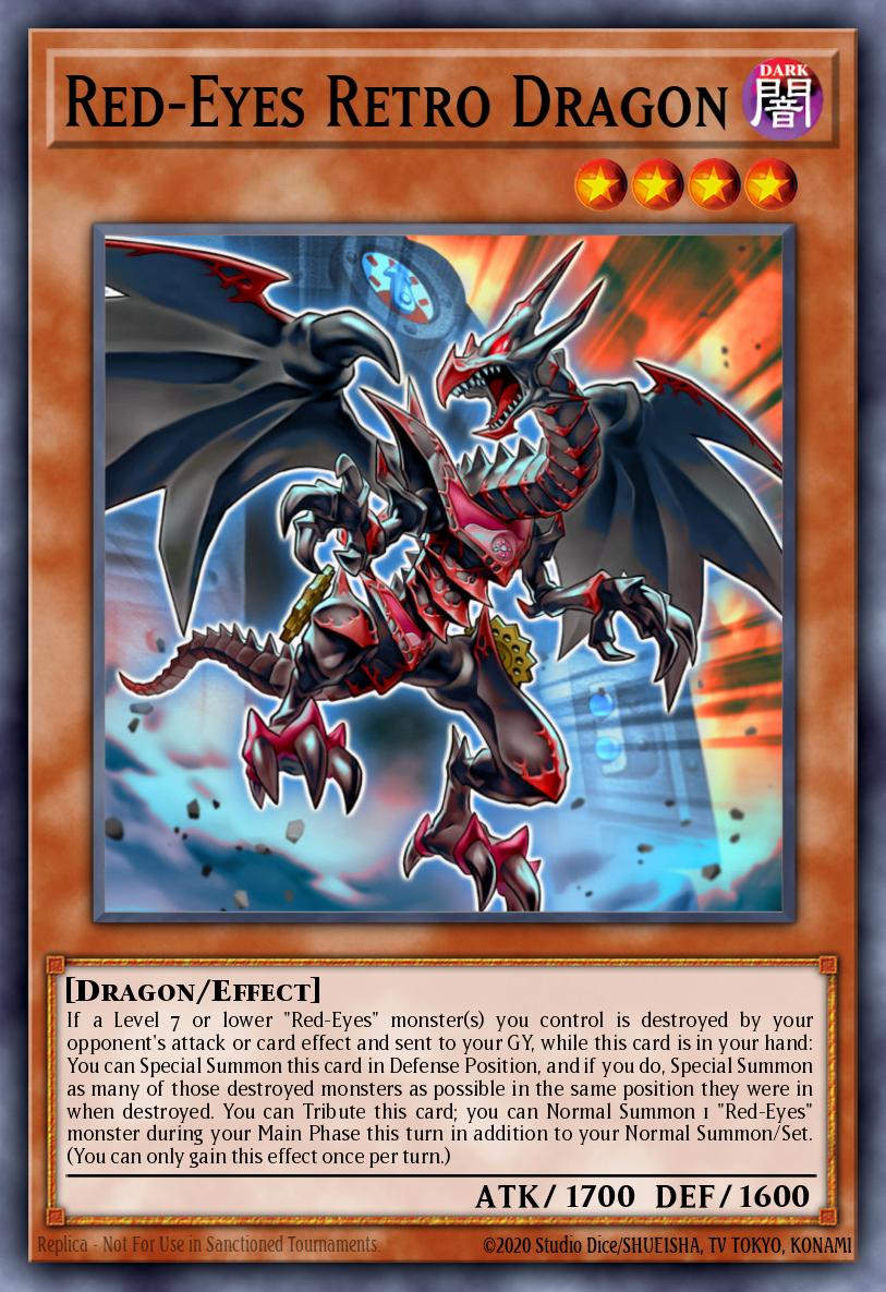 Red-Eyes Retro Dragon LDS1-EN009 – Legendary Duelists: Season 1
