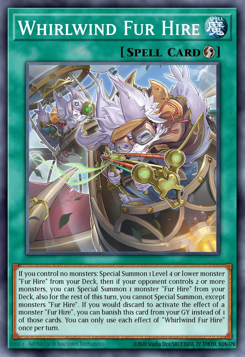 Whirlwind Fur Hire MAMO-EN106 – Magnificent Monsters