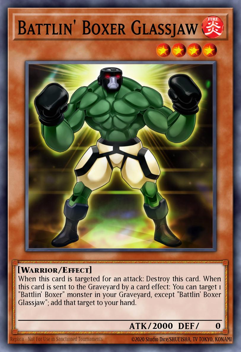 Battlin' Boxer Glassjaw LD10-EN040 – Legendary Duelists: Soulburning Volcano