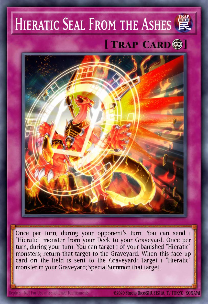 Hieratic Seal From the Ashes GFTP-EN058 – Ghosts From the Past