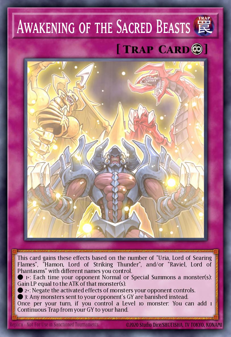 Awakening of the Sacred Beasts SGX3-ENG15 – Speed Duel GX: Duelists of Shadows