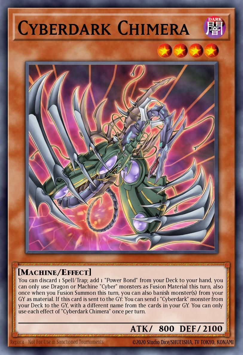Cyberdark Chimera SDCS-EN002 – Structure Deck: Cyber Strike