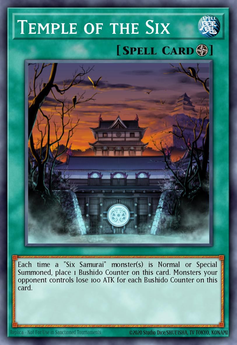 Temple of the Six SDWA-EN031 – Samurai Warlords Structure Deck