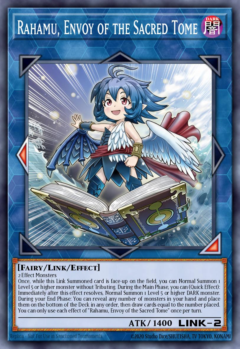 Rahamu, Envoy of the Sacred Tome BLZD-EN051 – Blazing Dominion