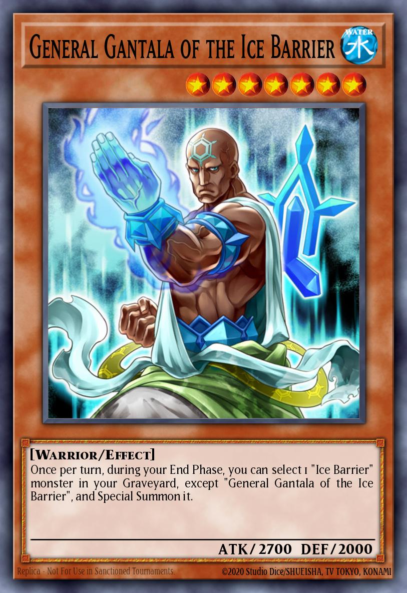 General Gantala of the Ice Barrier DT04-EN084 – Duel Terminal 4