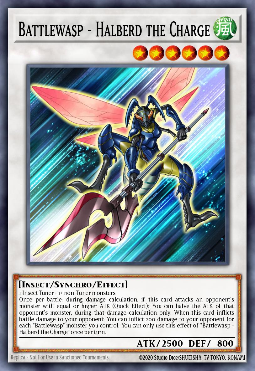 Battlewasp - Halberd the Charge BLHR-EN037 – Battles of Legend: Hero's Revenge
