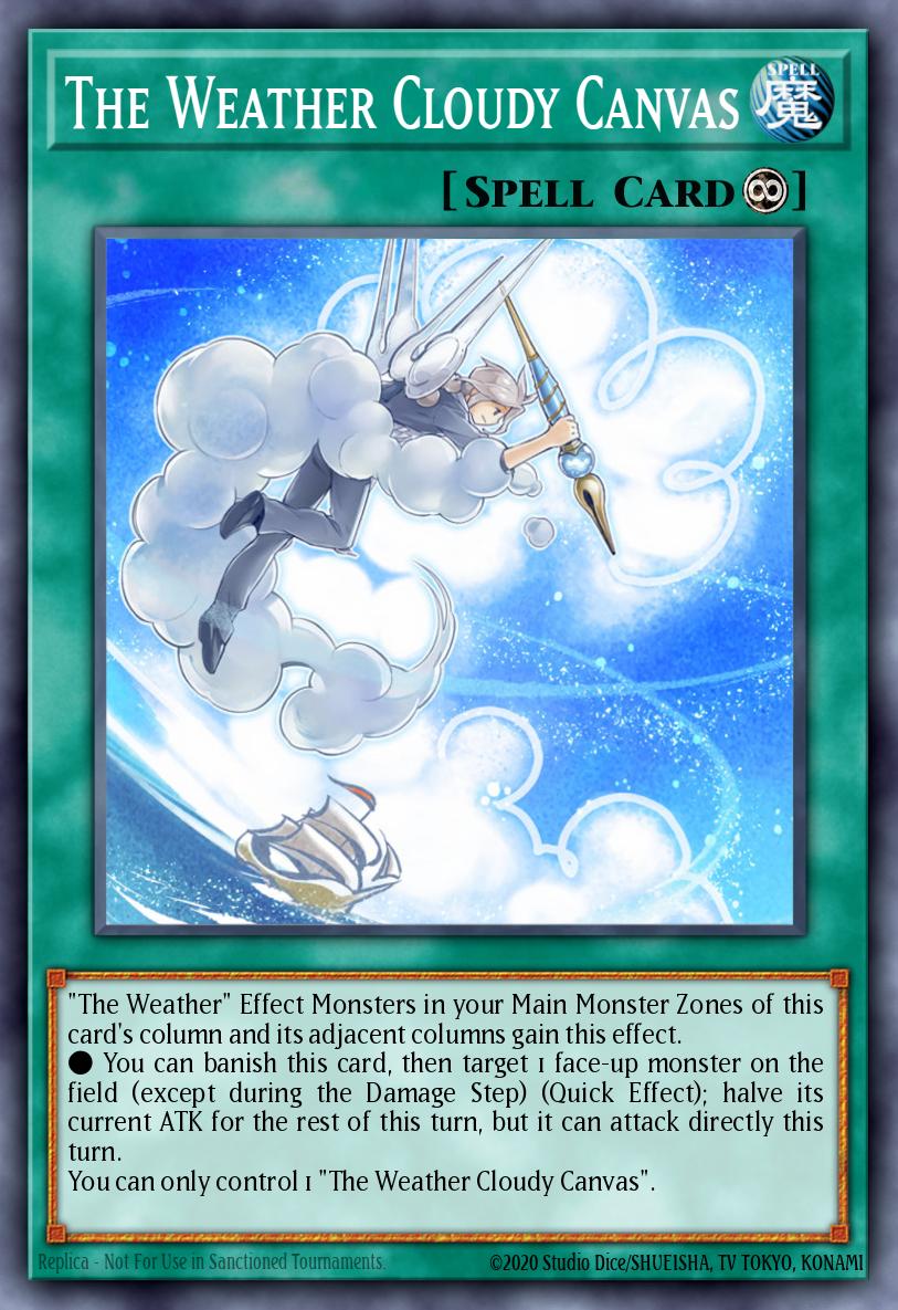 The Weather Cloudy Canvas SPWA-EN038 – Spirit Warriors