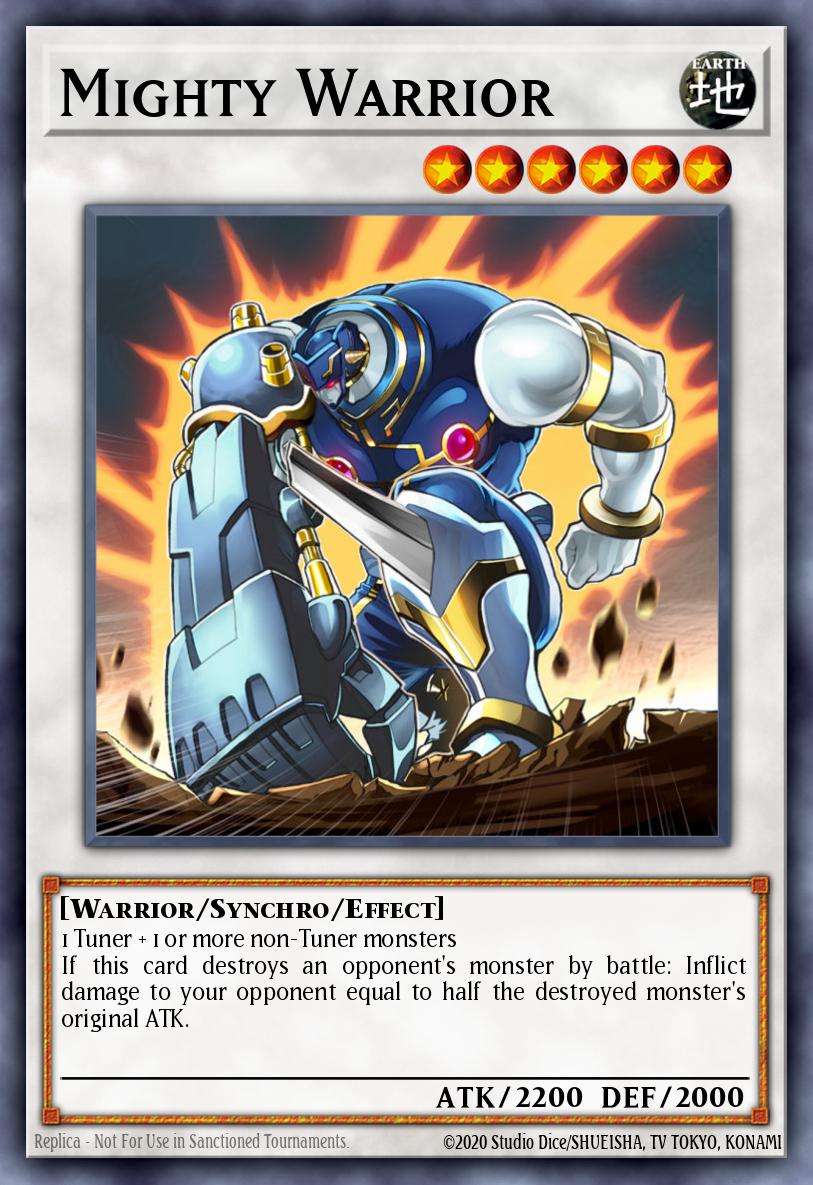 Mighty Warrior LVAL-EN096 – Legacy of the Valiant