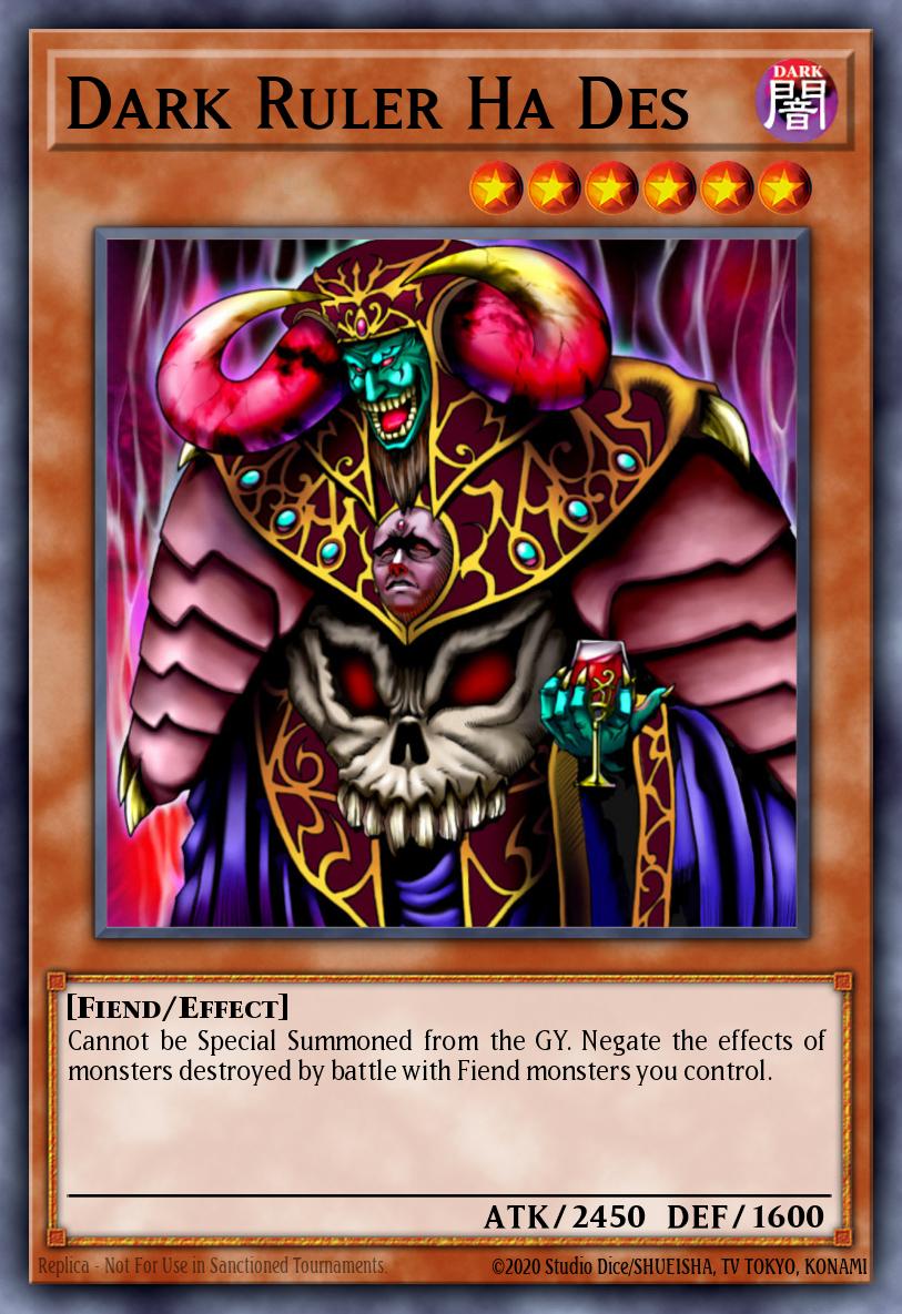 Dark Ruler Ha Des SS05-ENA11 – Speed Duel Starter Decks: Twisted Nightmares
