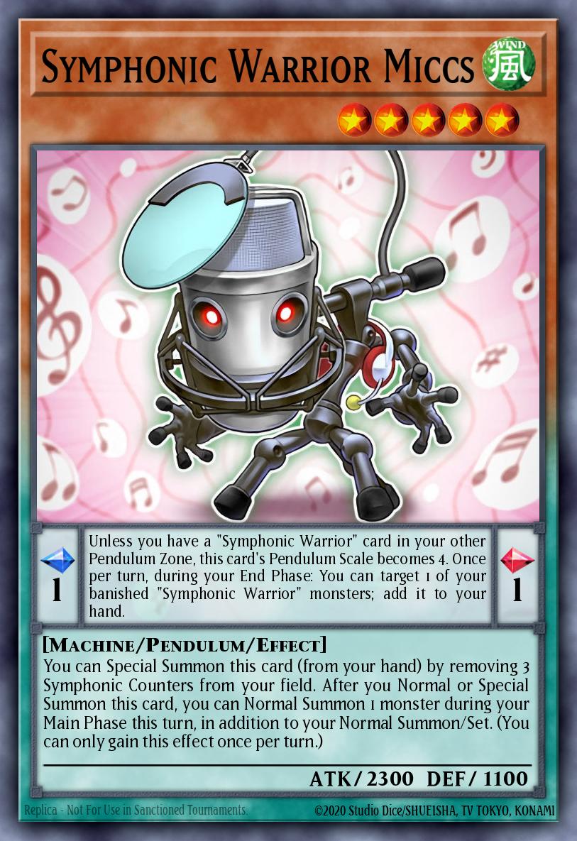 Symphonic Warrior Miccs RATE-EN096 – Raging Tempest