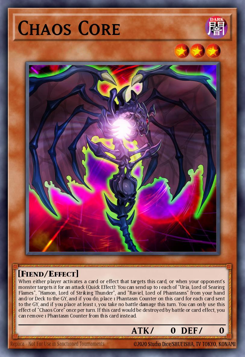 Chaos Core SDSA-EN002 – Structure Deck: Sacred Beasts