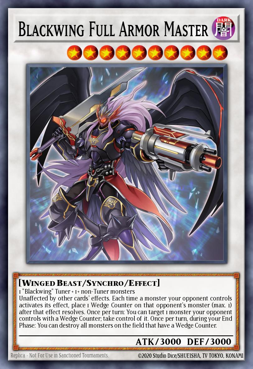 Blackwing Full Armor Master BLCR-EN064 – Battles of Legend: Crystal Revenge