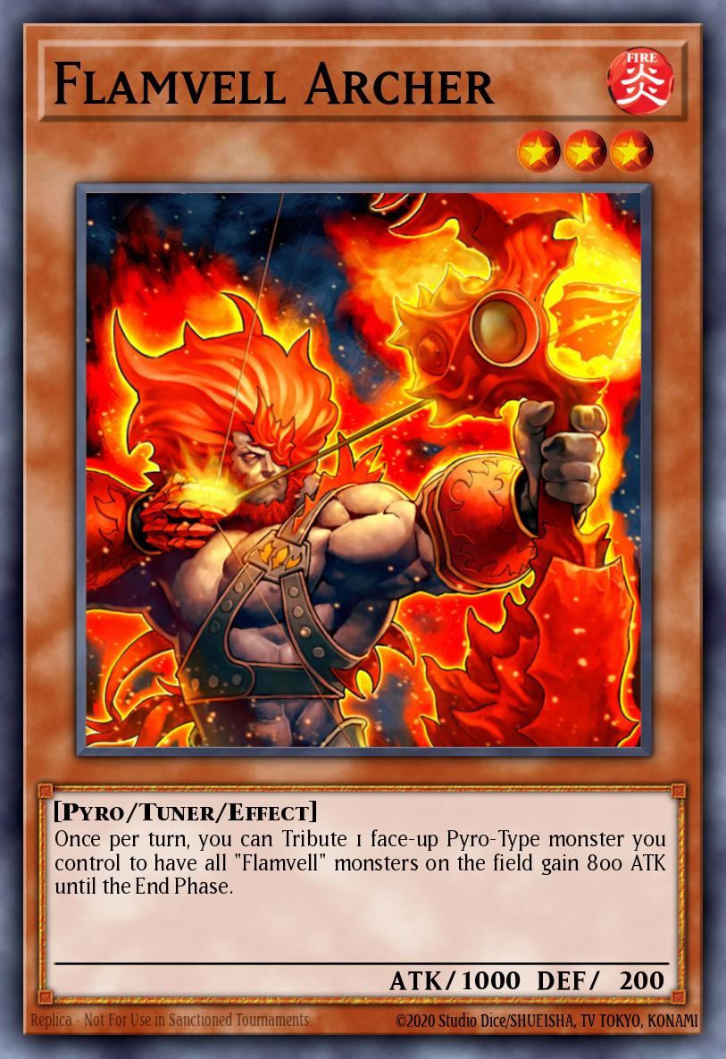 Flamvell Archer DREV-EN095 – Duelist Revolution