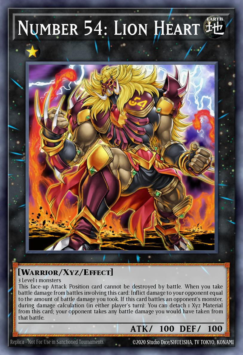 Number 54: Lion Heart NUMH-EN026 – Number Hunters