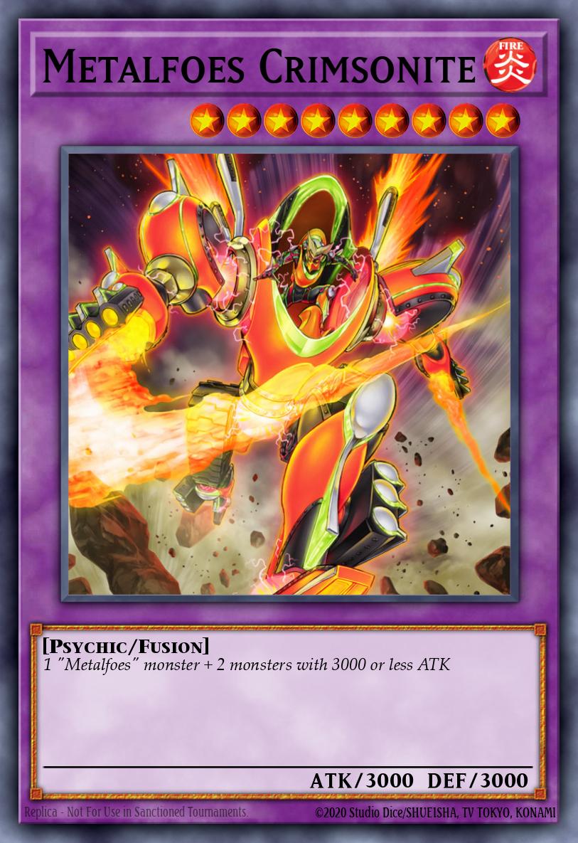 Metalfoes Crimsonite PEVO-EN053 – Pendulum Evolution
