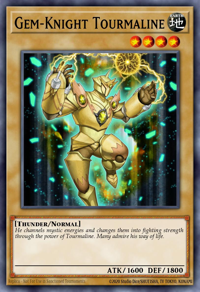 Gem-Knight Tourmaline SP15-EN001 – Star Pack ARC-V