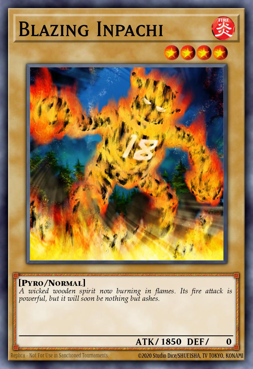 Blazing Inpachi IOC-EN061 – Invasion of Chaos