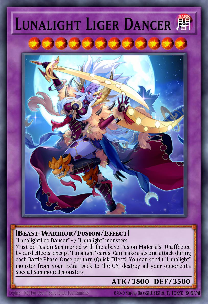 Lunalight Liger Dancer LAVD-ENL34 – Legendary Arc-V Decks